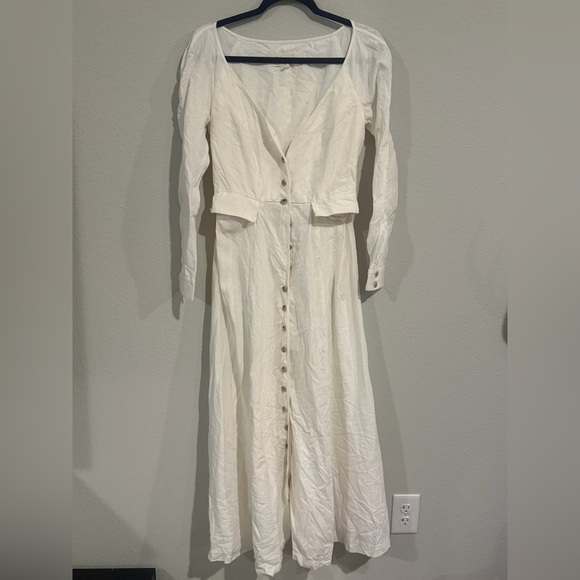 Mara Hoffman Silvana White Button Down Shirt Dress
Size 4 - Picture 2 of 12